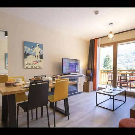 3 Pieces 6 Pers Confort Vue Montagne * Samoens